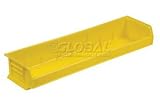 Akro Bins 33W Stacking Bin 33 X 8-7/10 X 5 Yellow. Package of 4
