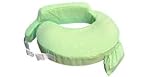 Baby Wild klassisches Stillkissen mit Klickverschluss gr�nwei� gestreift