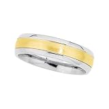 Size 11.00 Titanium Ti/18Ky Bridal Design Comfort Fit Band
