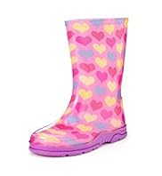 Heart Welly Boots