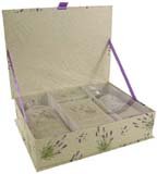 Asquith and Somerset Fruits and Flowers Gift Set- 5 Pc Spa Luxury Shower Gel, Lotion, Cubes and Soap