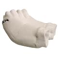 HEELBO HEEL AND ELBOW PROTECTOR LARGE WHITE PAIR