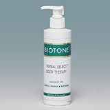 Biotone Herbal Select Body Therapy Massage Oil 8oz
