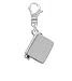 Silver Book - 3-D Silver Plated Clip-on Charm [Jewelry]