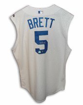 George Brett Kansas City Royals Majestic White 