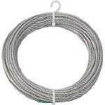 ＴＲＵＳＣＯ　ステンレスワイヤロープ　Φ４．０ｍｍＸ１０ｍ　2134837 CWS4S10