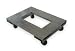 Dayton 2TUP1 Aluminum Dolly, 24x18x5 3/4, Cap 900 Lbs