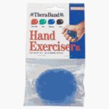 Hygenic, Thera-Band Blue Hand Exercise Ball, Size: =Regular - STrength - Firm - ONE BALL per package