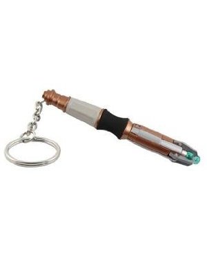 Doctor Who Sonic Screwdriver Flashlight with Key Chain 11th Doctor
