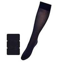 3 Pairs of Silky Soft Knee Highs