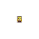 LEGO Spongebob Squarepants Minifigure Grinning with Bottom Teeth from Set 3833
