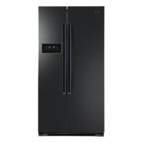 LG GWB207FBQA American Style Fridge Freezer Glossy Black
