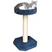 Molly and Friends "Feline Recliner" Premium Handmade One Tier Sisal Cat Scratching Post Furniture with Bed, Model Scr/b, Beige