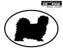 LHASA APSO Oval Bumper Sticker