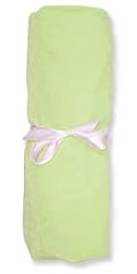 JERSEY KNIT SAGE CRIB SHEET - CRIB SHEET SETS