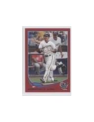 Collectibles: Norichika Aoki Milwaukee Brewers (Baseball Card) 2013 Topps Target Red Border #307 - Topps