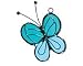 Mini Butterfly/Sky Blue(Pak of 3 only)
