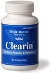 Clearin Natural Acne Treatment- 60 Caps-Acne, Pimples and Blemishes- (Ships Same Day--Free Priority Mail Upgrade)
