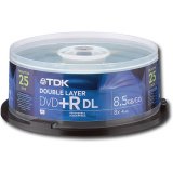 8.5GB 8X Double Layer Spindle