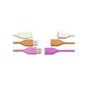 Flip USB Cables for Flip Camcorders (Pink, Orange, White)