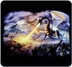 DRAGON FIGHT MOUSE PAD