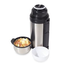 Oggi Double Walled Stainless Steel 51oz Extra Wide Mouth Food & Beverage Thermos