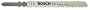 BOSCH 2-1/8", 12TPI, HCS Double-Tang Jigsaw Blade (5 pk) Part No. T1B