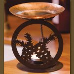 Pinecone Oil Burner Set Sky Carvers