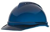 MSA 10034019 4pt Fas-trac Ratch Blu Advance Vented Hard Hat