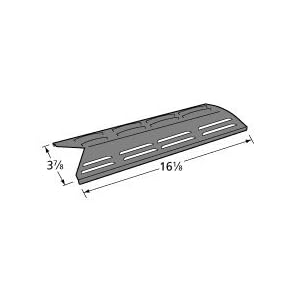Porcelain Coated Steel Heat Plate for Charbroil, Kenmore, Glen Canyon, Jenn-Air, Kirkland, Sterling Forge, Nexgrill, Charmglow, Harris Teeter, Amberlight, Fiesta, Arkla, El Patio, Sunbeam, XPS, Falcon, Lazy Man, Olympia, Sterling/Shepherd, Brinkmann, Great Outdoors, Grill Master, Vermont Castings, Grand Hall, Sams, Coleman, ProChef, Thermos, MHP, PGS and Perfect Flame Grills