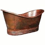 Elizabethan ECCT1WC 65 1/2-Inch Tub WC