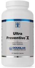 Ultra Preventive X 240 Vegetarian Capsules by Douglas Laboratories