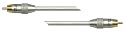 Skymaster Digital-Audiokabel, 3m silber, Metallstecker