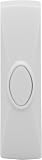 GE Wireless Push Button Door Chime Replacement, White #19210