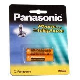 Panasonic NiMH AAA Rechargeable Battery for Cordless Phones (HHR-4DPA)