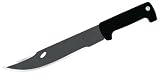 Condor Tool and Knife Mountain UltraBlaC2 8-Inch Black Handle Knife with Sheath