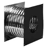 Buy Selkirk Corp 3' Pellet Wall Thimble 243460 Stove Pipe Fittings by Selkirk