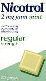 Nicotine Gum 2mg. Mint 105 Pieces