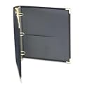 Samsill 15150 Classic Collection Ring Binder Portfolio, 8-1/2 X 11, 1-1/2 Capacity, Black
