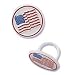 American Flag Cupcake Party Rings