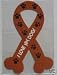 New 5.75 Dog Car Magnet Ribbon (I Love My Dog) Brown