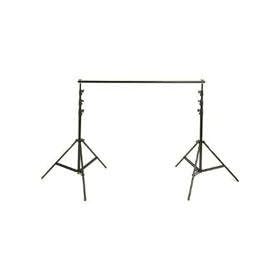Flashpoint Backdrop support system -10 feet Crossbar, 2 10'stands and case