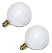 Tools & Hardware : 15 watt 120 volt G16.5 Candelabra E12 Base Westinghouse Light Bulb
