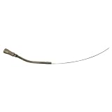 1955-79 Chevy Small Block Engine Oil Dipstick - Chrome w  Billet Aluminum Handle by CFR Performance