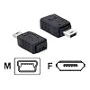 DeLock USB-Adapter - Mini-B Stecker (m) / Micro-B Buchse (w)