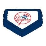 Forever Collectibles New York Yankees 16 inch Himo Home Plate Pillow