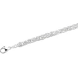 Sterling Silver Byzantine Chain - 16 inches