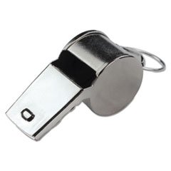 * Sports Whistle, Medium Weight, Metal, Silver