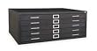 Storelogic 2CLA8 Cabinet, Flat File, 5 Drawer, Med, Black