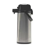 CCEAP75R - Vacuum Insulated Airpot,w/ Handle,2.2 Liter,Stainless Steel